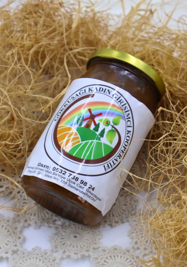 Çıtır Kabak Marmelatı 450 gr- gökkuşağı kadın kooperatifi - Gökkuşağı Kadın Kooperatifi
